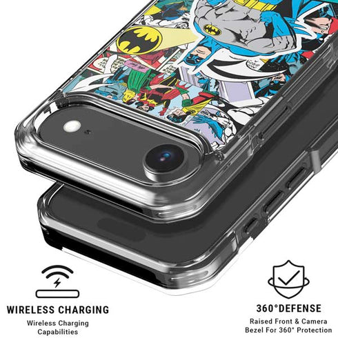 DC Comics Batman Vintage Pose Collage Art iPhone 17 Air MagSafe Case
